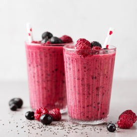 Blend into smoothies for a smooth, rich berry infusion.