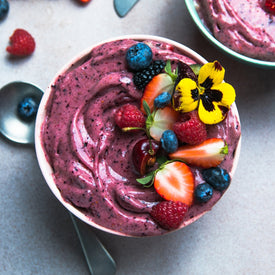 Stir into açaí bowls for a naturally vibrant boost. 