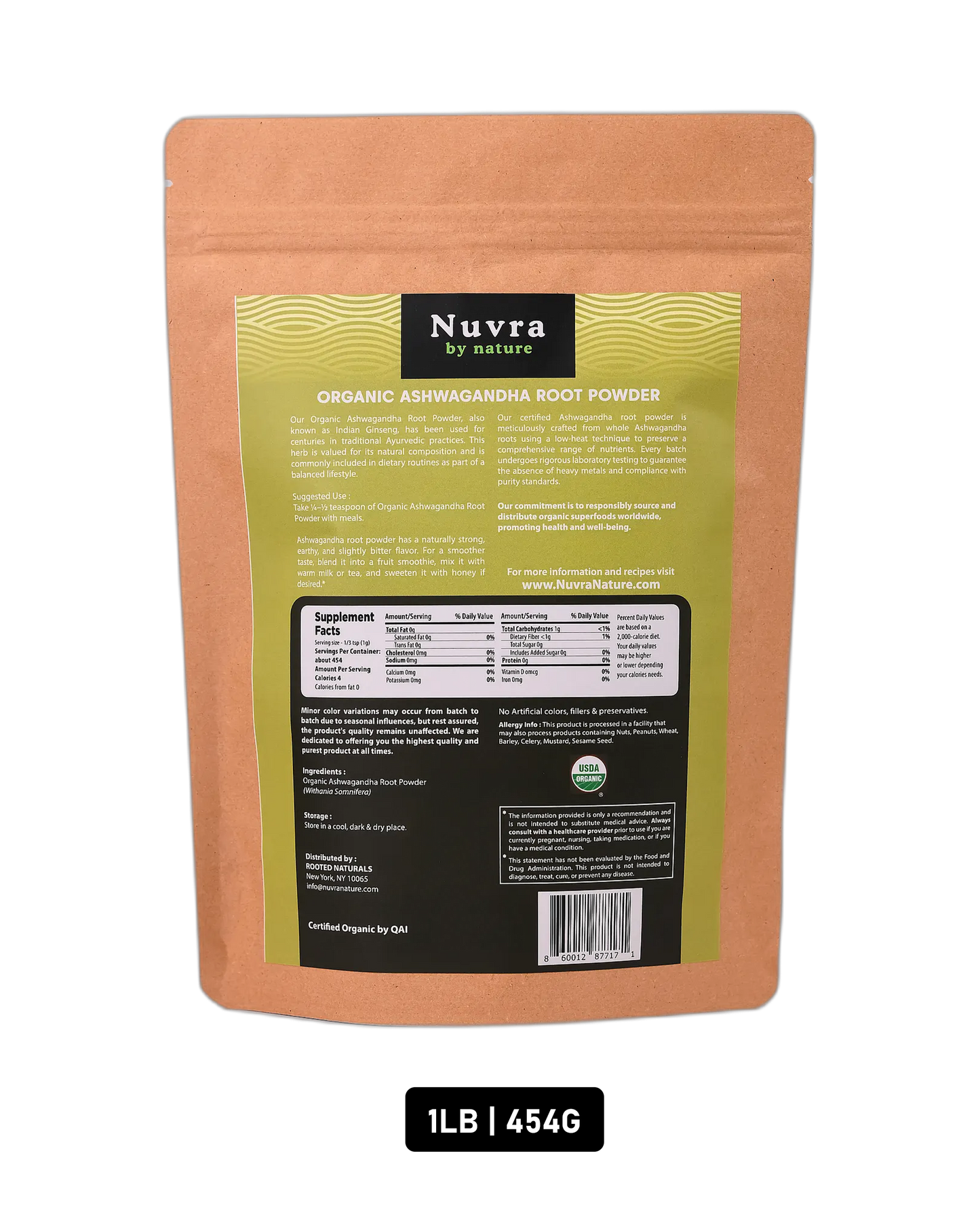 Organic Ashwagandha Root Powder