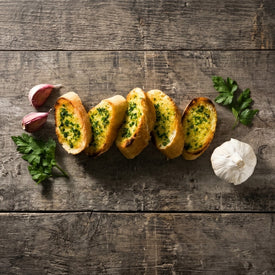 Create Homemade Garlic Bread 