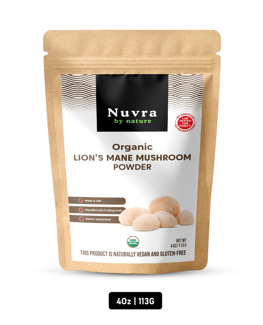 Organic Lion's Mane Mushroom Powder