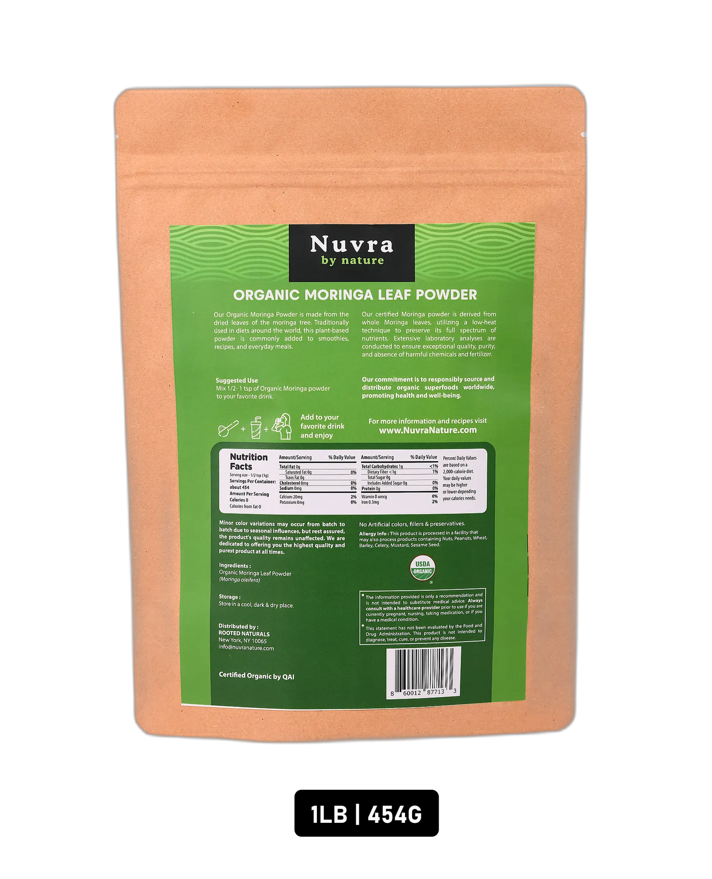 Organic Moringa Powder
