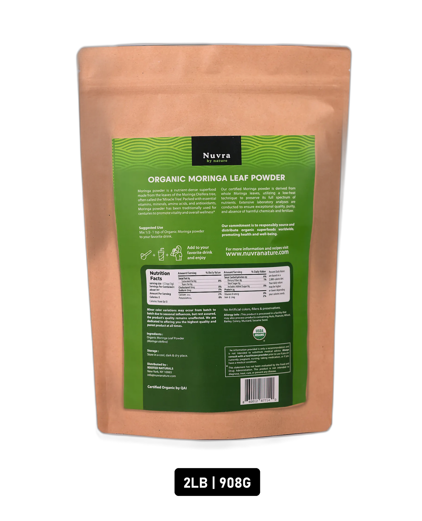 Organic Moringa Powder