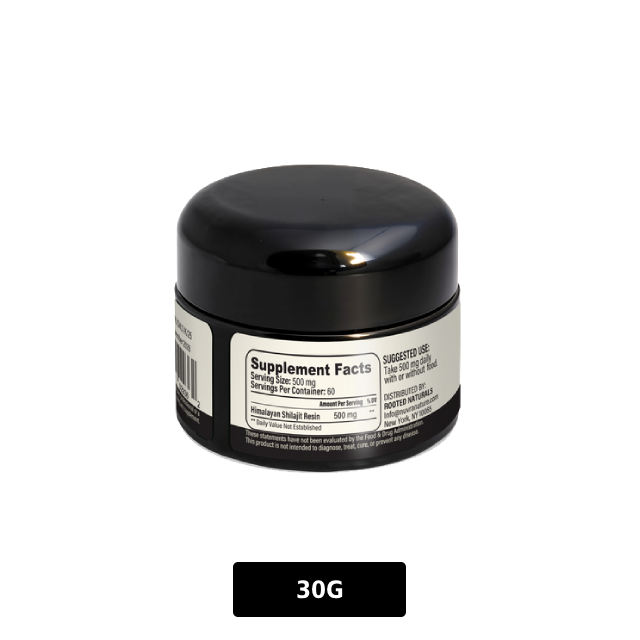 Shilajit Resin