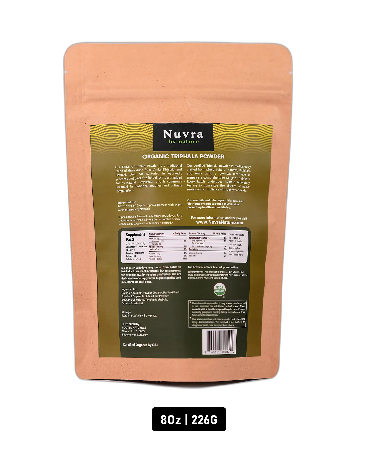 Organic Triphala Powder