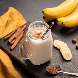 Elevate smoothies with a smooth, malty richness.